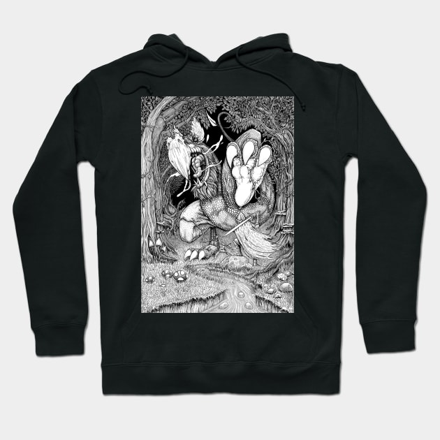 The Jabberwock Hoodie by SquareDog